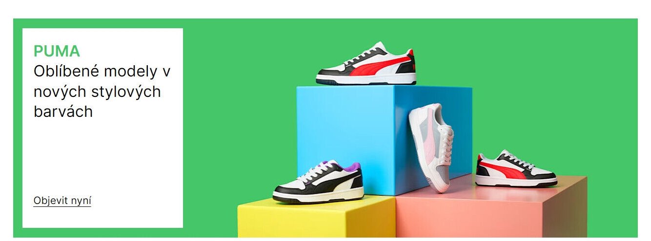 PUMA Oblíbené modely v nových stylových barvách