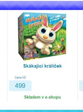 Skákající králíček