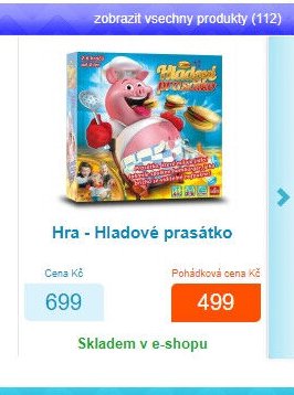 Hra - Hladové prasátko