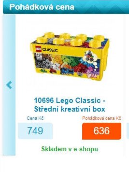 10696 Lego Classic - Střední kreativní box