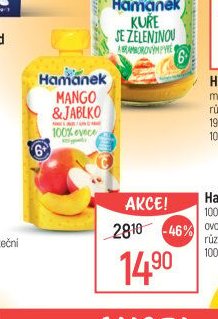 Hamánek 100% ovoce ovocná kapsička