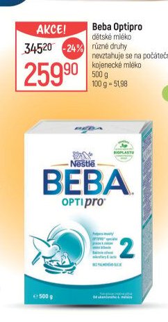 Beba Optipro dětské mléko