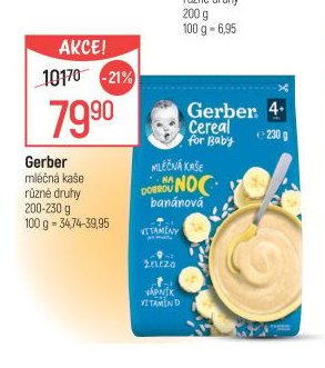 Gerber mléčná kaše