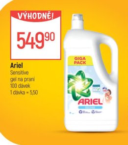 Ariel Sensitive gel na praní