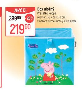Box úložný Prasátko Peppa