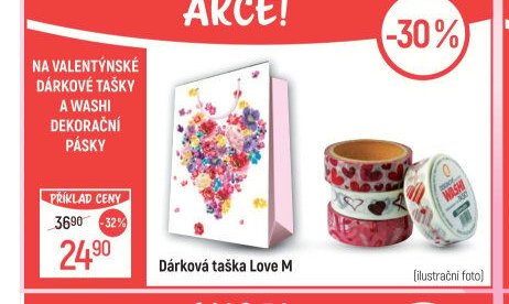 Dárková taška Love M
