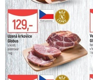 Uzená krkovice Globus