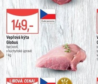 Vepřová kýta Globus