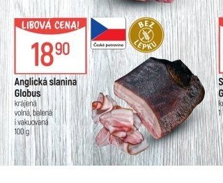 Anglická slanina Globus