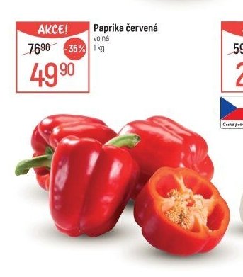 Paprika červená