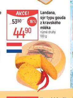 Landana, sýr typu gouda z kravského mléka