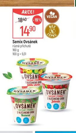 Semix Ovsánek různé příchutě