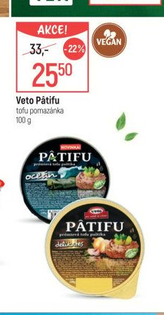 Veto Pâtifu tofu pomazánka