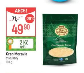 Gran Moravia strouhaný