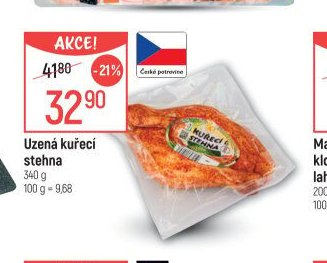 Uzená kuřecí stehna