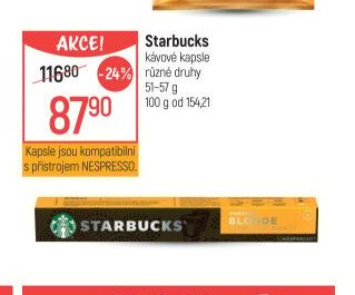 Starbucks kávové kapsle