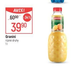 Granini různé druhy