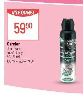 Garnier deodorant
