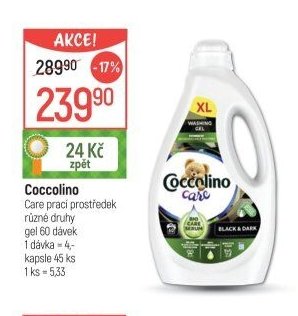 Coccolino Care prací prostředek