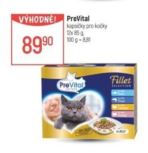 PreVital kapsičky pro kočky