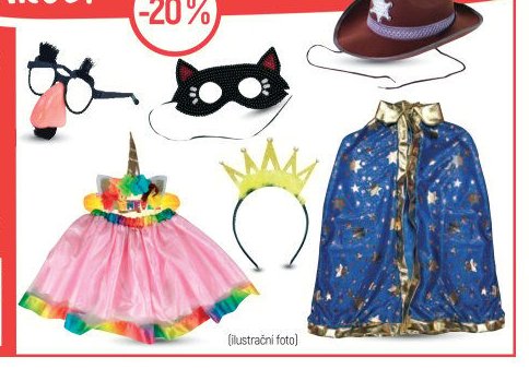 Karnevalové kostýmy a doplňky
