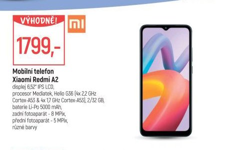 Mobilní telefon Xiaomi Redmi A2