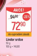 Lindor srdce