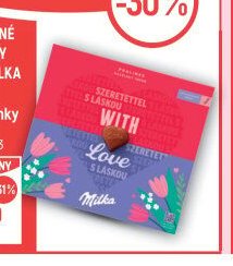 Milka pralinky