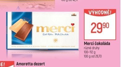 Merci čokoláda