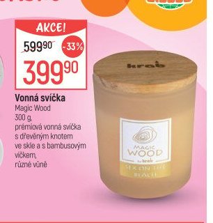 Vonná svíčka Magic Wood