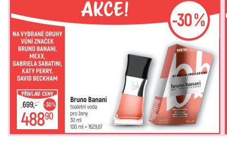 Bruno Banani toaletní voda pro ženy 30 ml