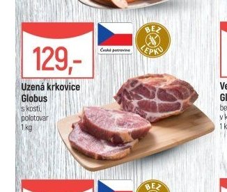 Uzená krkovice Globus