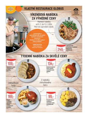 akční leták Globus 7.2.2024-13.2.2024