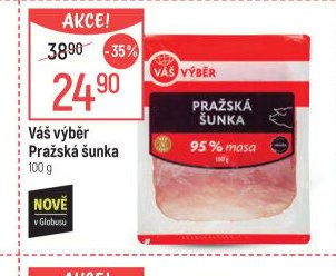 Váš výběr Pražská šunka 100 g