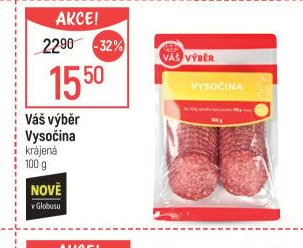 Váš výběr Vysočina 100 g