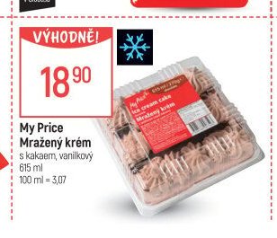 My Price Mražený krém 615 ml