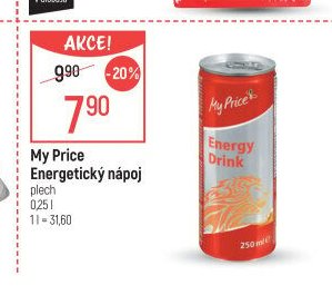 My Price Energetický nápoj 0,25 l