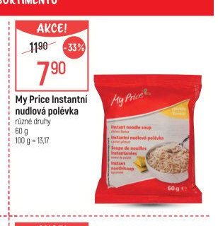 My Price Instantní nudlová polévka