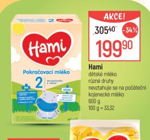 Hami dětské mléko