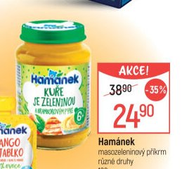 Hamanek masozeleninový příkrm