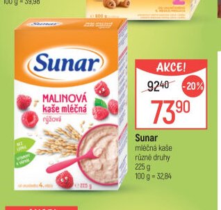 Sunar mléčná kaše