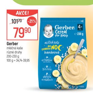Gerber mléčná kaše