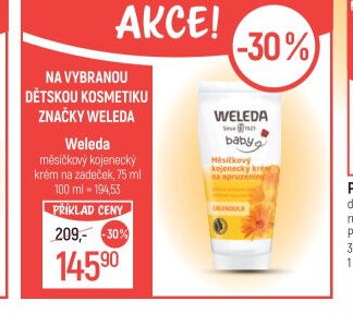 Weleda měsíčkový kojenecký krém