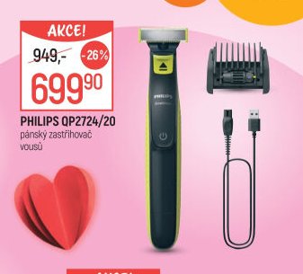 PHILIPS QP2724/20 pánský zastřihovač vousů