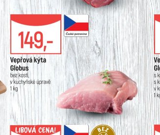 Vepřová kýta Globus
