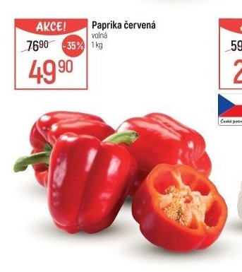 Paprika červená