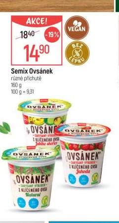 Semix Ovsánek různé příchutě