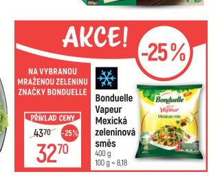 Bonduelle Vapeur Mexická zeleninová směs