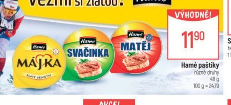 Hamé paštiky