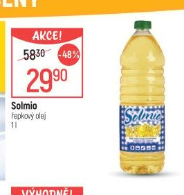 Solmio řepkový olej